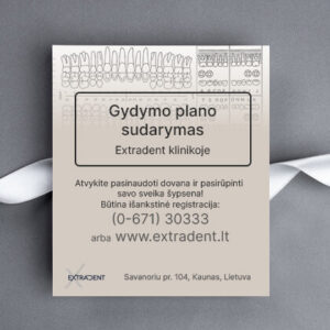 Gydymo plano sudarymas